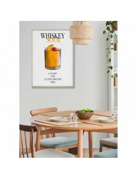 Affiche - Whiskey sour